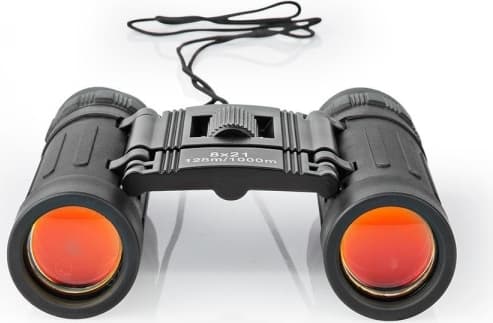 Nedis Binocular | Förstoring: 8 x | Objektivlinsdiameter: 21 mm | Synfält: 128 m | Resväska ingår | Svart
