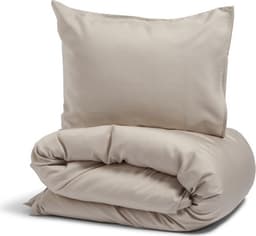 Nottingham sengesett King size, Satin, Sand