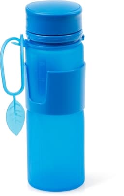 Sportflaska Silikon mjuk 500 ml Blå