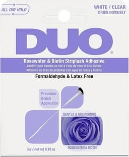 Ardell DUO Rosewater & Biotin Striplash Adhesive - Clear 5g