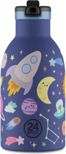 24Bottles Clima - Space Friends - Blå - 330 ml