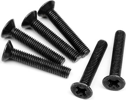 HPI Flat Head Screw M3X18Mm (6Pcs)