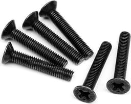 HPI Flat Head Screw M3X18Mm (6Pcs)