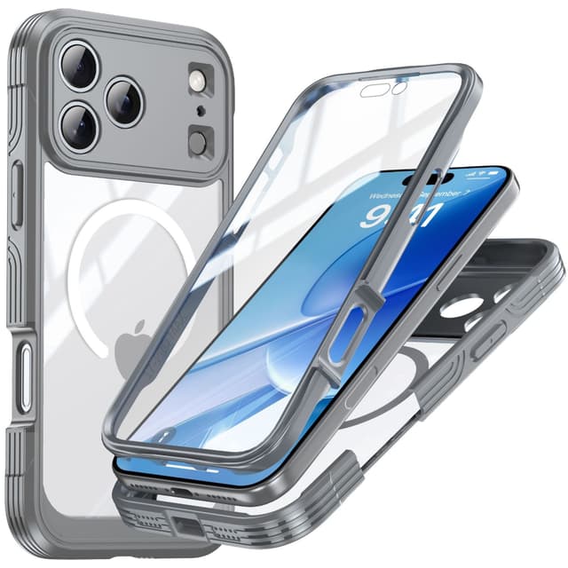 9H Hærdet Glas Stødsikkert Telefoncover kompatibelt med iPhone 17 Pro Max