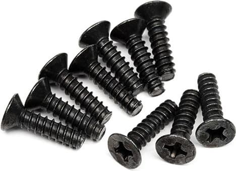 Tp. Flat Head Screw M3X12Mm (10Pcs)