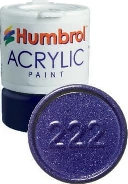 Akrylmaling Moonlight Blue 12ml - Metallic