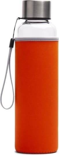 Lord Nelson Glasflaska med neoprenfodral 60 cl, Orange