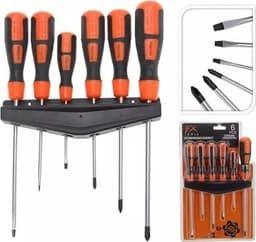 FX Tools Skruvmejselset, 6 delar