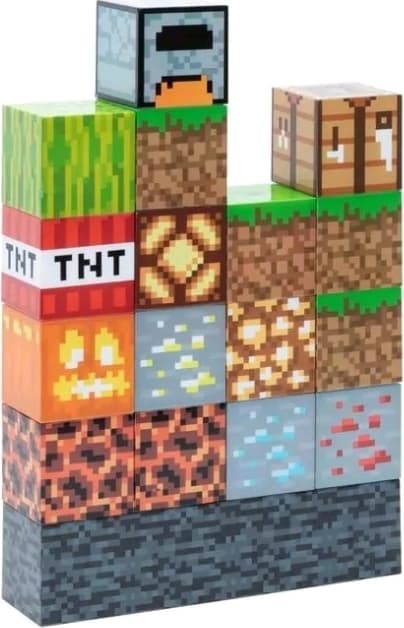 Paladone Minecraft-byggeklodslys/-lampe (PP6596MCF)
