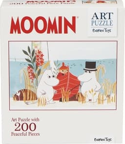 Moomin Puslespil 200 Pcs Art Puzzle Rød