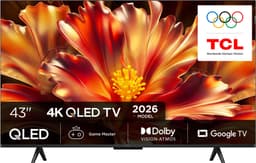 TCL 43" QLED780L 4K QLED TV (2026)