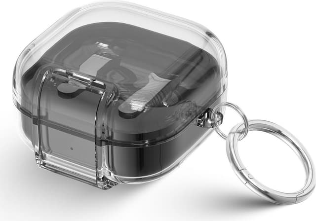 Hörlursfodral kompatibelt med Galaxy Buds4/4 Pro Transparent