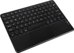 BLUETOOTH-TANGENTBORD MED RUNDA TANGENTER OCH TOUCHPAD - FÖR IPAD, SUR