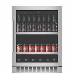 Ølkøleskab til indbygning - BeerServer 60 Stainless