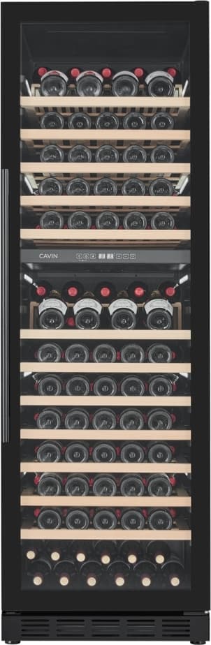 Vinkøleskab til indbygning - Arctic Collection 151D Fullglass black