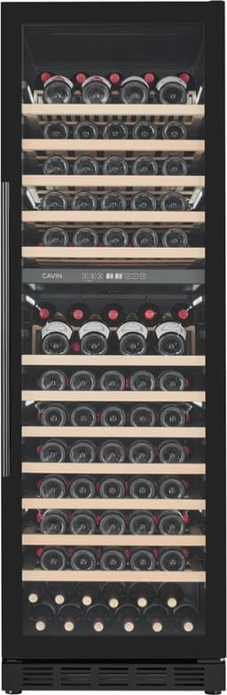 Vinkøleskab til indbygning - Arctic Collection 151D Fullglass black