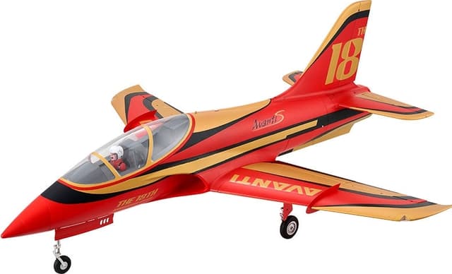 FMS Avanti 90 mm EDF PNP 18-års jubilæumsudgave