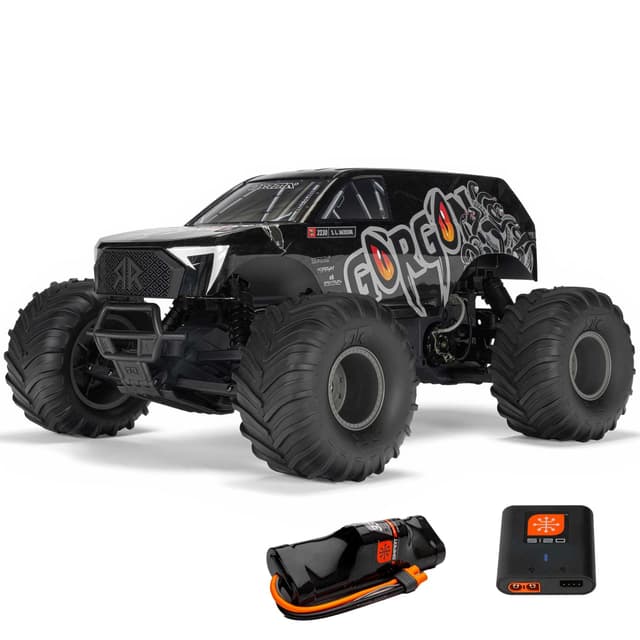 Gorgon Mega 2WD Gunmetal - Komplet