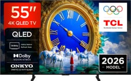 TCL 55" A400 4K QLED TV (2026)