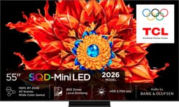 TCL 55" MSQLED85L 4K QLED TV (2026)