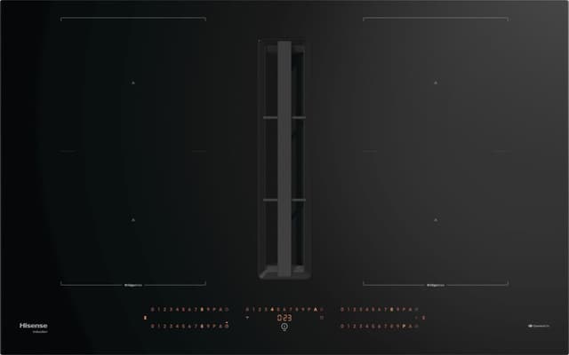 Hisense Induktionshäll med fläkt HEH8443BSCWF (83cm)