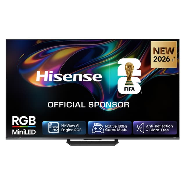 Hisense 85" UR8S 4K/UHD RGB MiniLED Smart TV (2026)