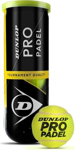 Dunlop Pro padelboll (3-pack)