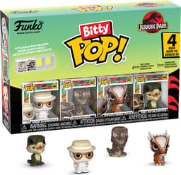 Funko Bitty POP! Jurassic Park minifigurer (Raptor, 4-pack)