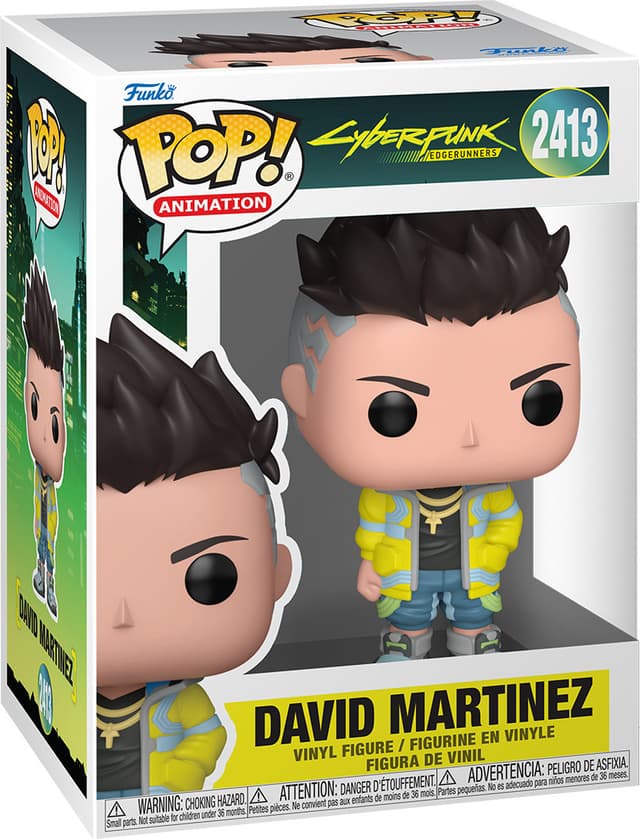 Funko POP! Cyberpunk Edgerunners David figur