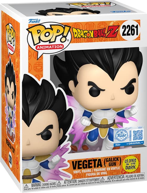 Funko POP! Dragon Ball Z: Vegeta Galick Gun figuuri