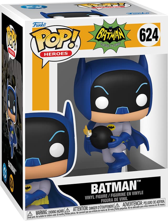 Funko POP! Batman 66 Batman with Bomb figur