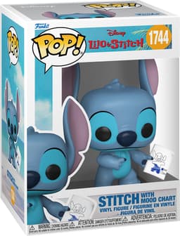 Funko POP! Lilo & Stitch Stitch with Mood Chart figur (chans för Chase)