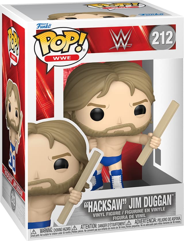 Funko POP! WWE: Hacksaw Jim Duggan figur