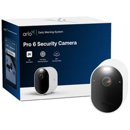 Arlo Pro 6 sikkerhedskamera (hvid)
