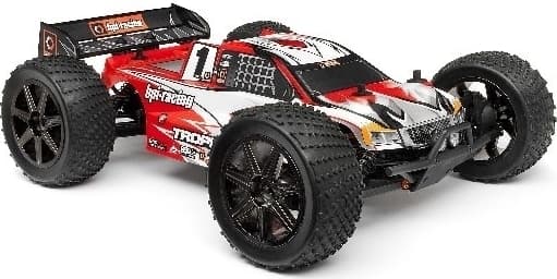 HPI Clear Trophy Truggy Flux Body W/Window Mask &Decal