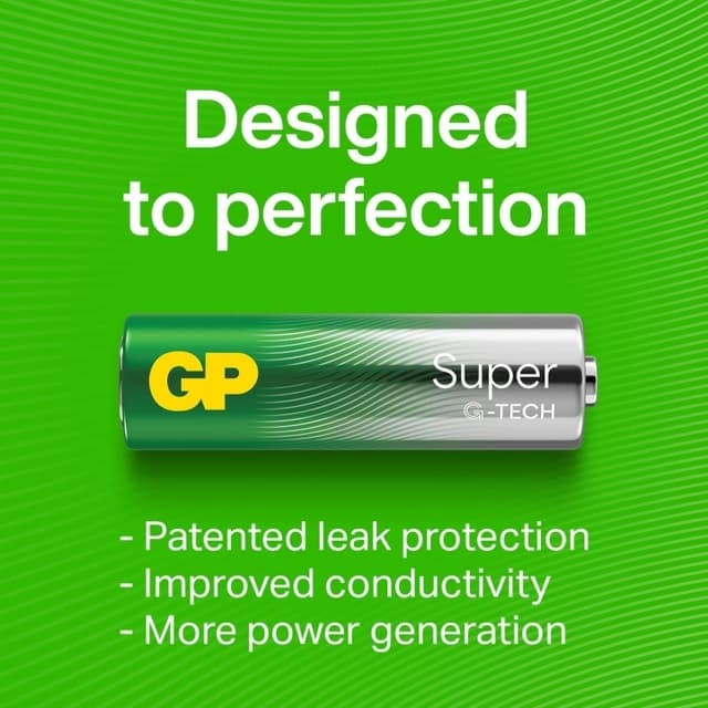 GP Batteri Super Alkaline 9V 1-Pack