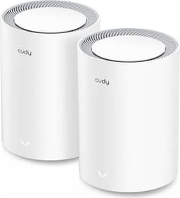 CUDY Mesh Solution M3000 2-pack AX3000 Gigabit Wi-Fi 6 2.5G Hvit