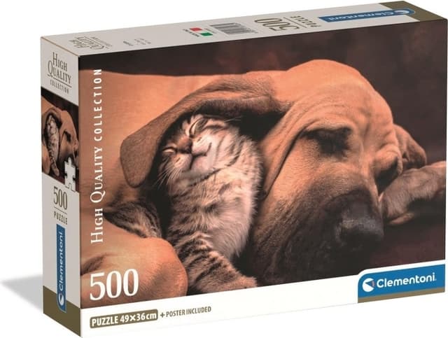 Clementoni Pussel 500 Pcs CB High Quality Collection Cuddles