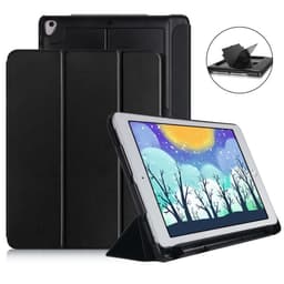 Kotelo, jossa säilytystila, USB-kaapeli Apple iPad 9.7"" 2017, 2018, musta