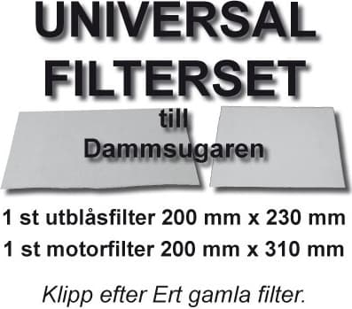 Champion Klippfilterset Universal