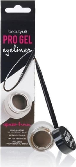 BeautyUK Beauty UK Pro Gel Eyeliner Espresso Brown 4,5 g