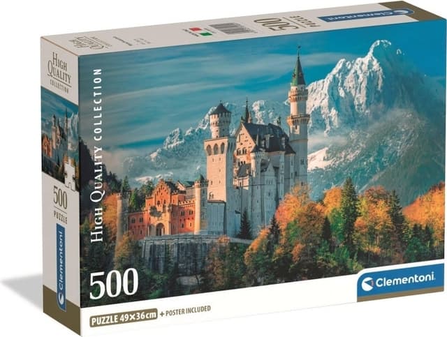 Clementoni Pussel 500 Pcs CB High Quality Collection Neuschwanstein