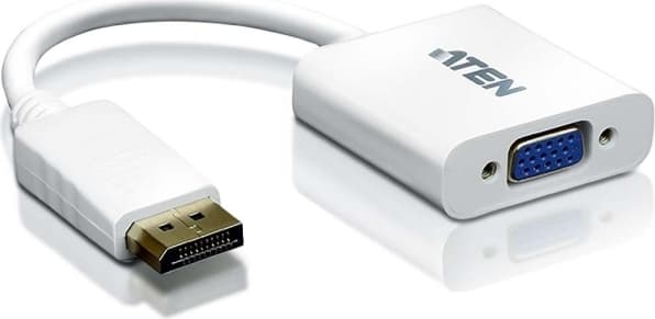 aten Displayport Kabel DisplayPort Han - VGA Hun 0.15 m Hvid
