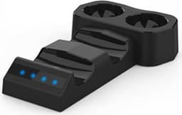 4 i 1 Opladningsstation til PS5 og VR Move-kontrollere
