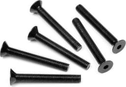 Flat Head Screw M5X40Mm (Hex Socket/6Pcs)