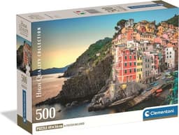 Clementoni Puslespil 500 Pcs CB High Quality Collection Riomaggiore Coast