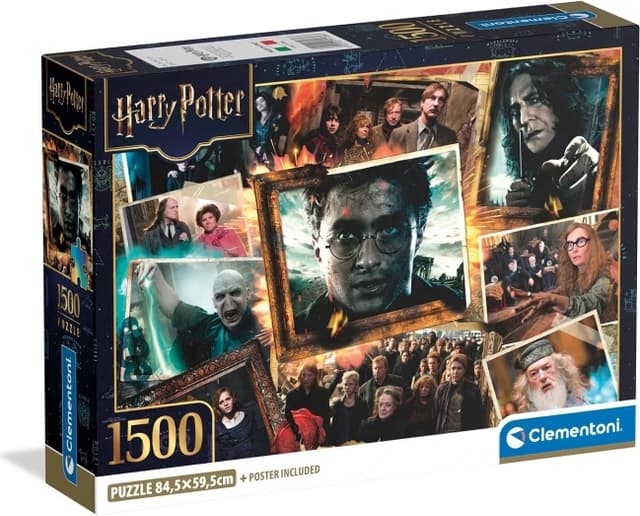 Clementoni Pussel 1500 pcs CB High Quality Collection Harry Potter (1)