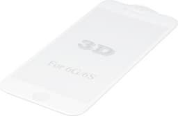 3D-hærdet glas til Huawei Honor 9 - hvid ramme
