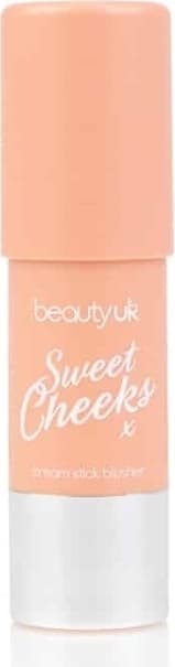Beauty UK Sweet Cheeks No.1 Peachy Cream 6g
