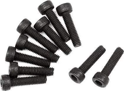 HPI Caphead Screw M2.5X10Mm (10Pcs)